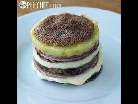 Mille feuille de raclette