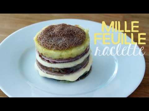 Mille feuille de raclette
