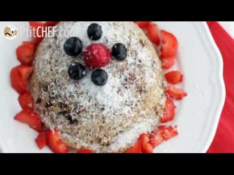 Bowl cake banane coco - sans lactose et sans gluten