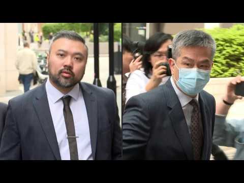 Two men charged with spying for Hong Kong in UK appear in court, after a third found dead