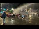 Israeli police scuffle with anti-government protesters in Tel Aviv