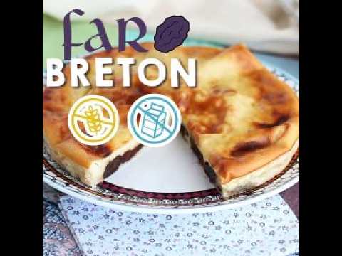 Far breton sans gluten et sans lactose