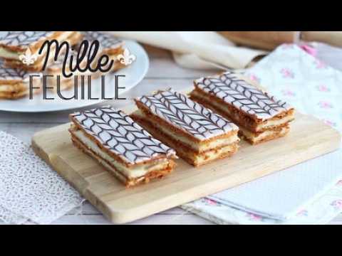 Mille feuille à la vanille