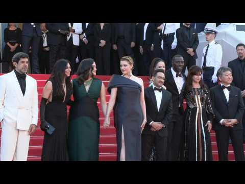Arrival of the Jury for the closing ceremony of the Cannes Film Festival