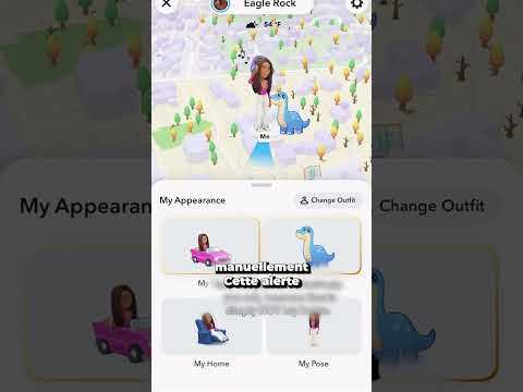 Cette nouveauté Snapchat rassure vos amis en fin de soirée  #snapchat  #homesafe  #maps  #shorts
