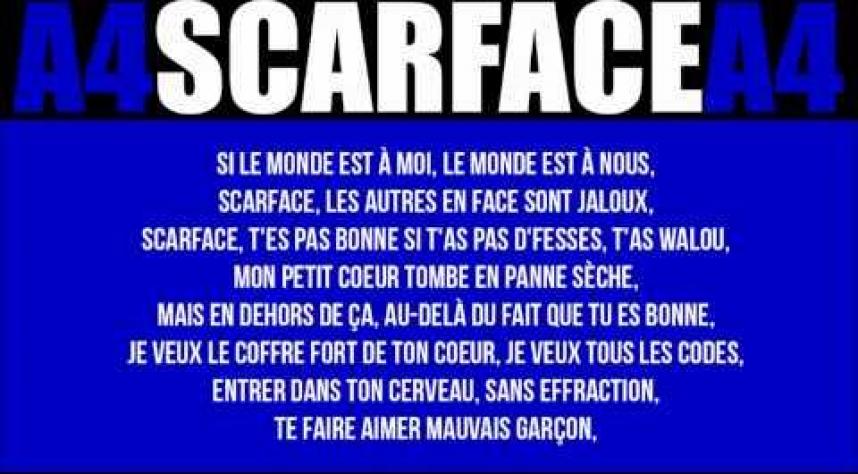TÉLÉCHARGER SONNERIE SCARFACE BOOBA